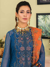 D#47 Imrozia Majestic Bagh Emb Chiffon Collection 823